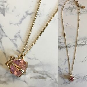 Juicy Couture Heart Gem Necklace